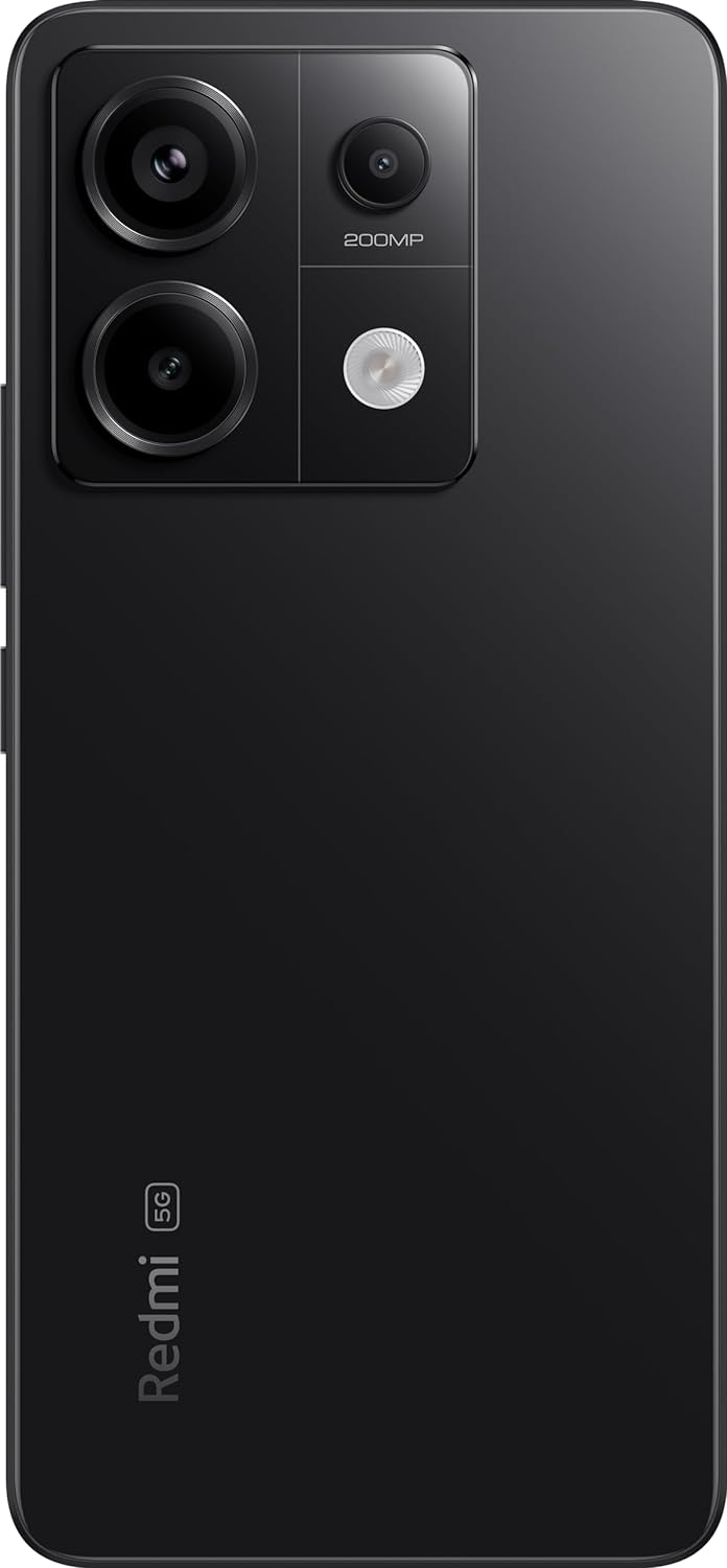 This is an image showcasing the back side of a Redmi Note 13 Pro with a focus on its camera module. 
