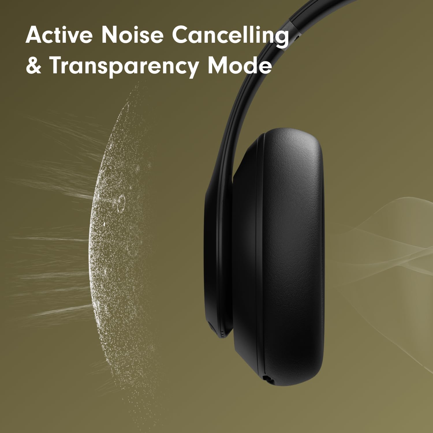 The image shows a close-up view of a pair of Beats Studio Pro headphones. The design appears sleek and modern with a matte finish.